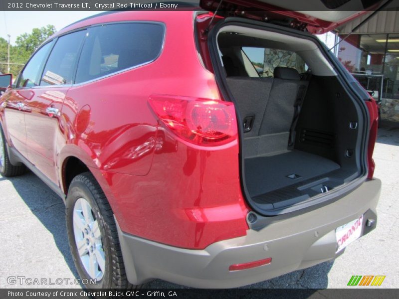 Crystal Red Tintcoat / Ebony 2012 Chevrolet Traverse LT