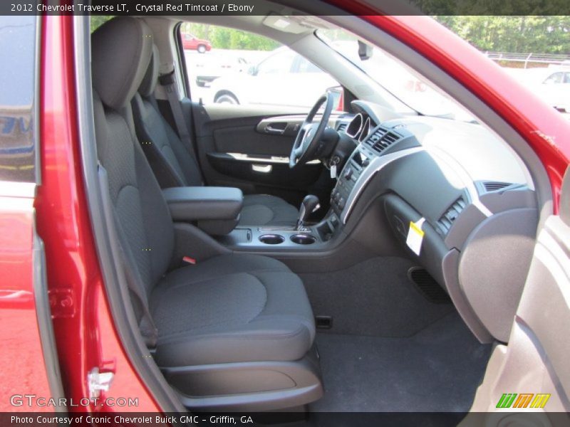 Crystal Red Tintcoat / Ebony 2012 Chevrolet Traverse LT