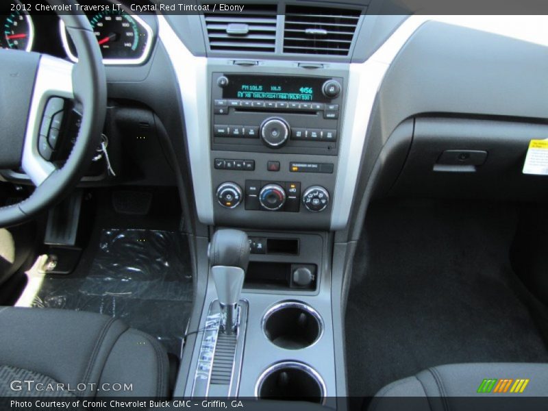 Crystal Red Tintcoat / Ebony 2012 Chevrolet Traverse LT