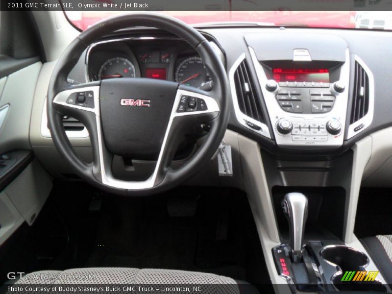 Olympic White / Jet Black 2011 GMC Terrain SLE