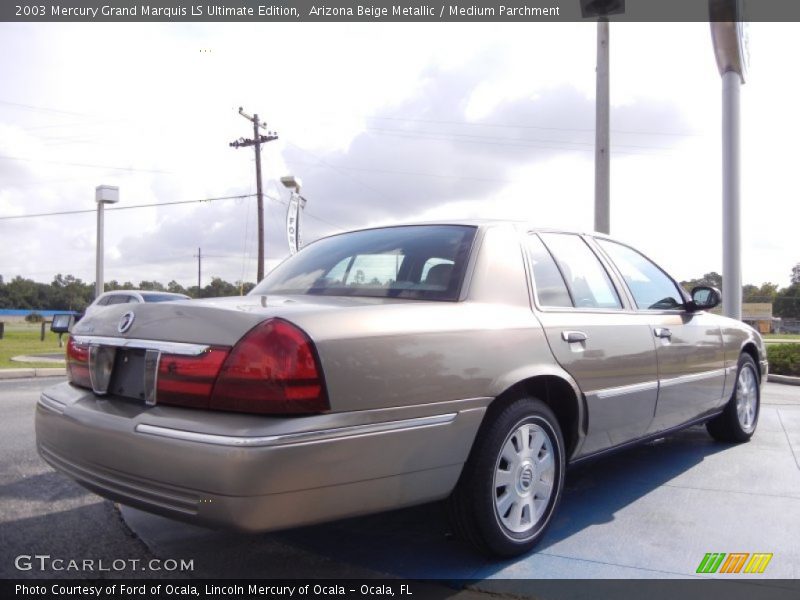 Arizona Beige Metallic / Medium Parchment 2003 Mercury Grand Marquis LS Ultimate Edition