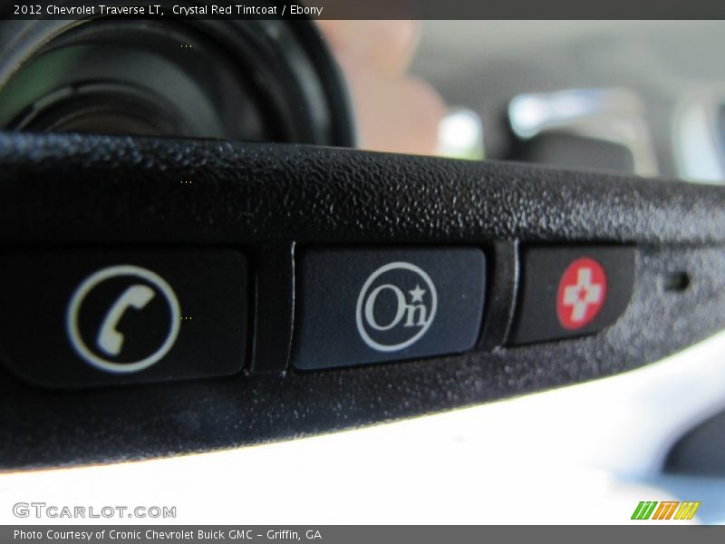 Crystal Red Tintcoat / Ebony 2012 Chevrolet Traverse LT