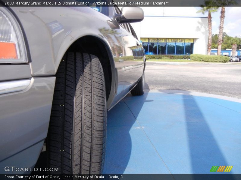 Arizona Beige Metallic / Medium Parchment 2003 Mercury Grand Marquis LS Ultimate Edition