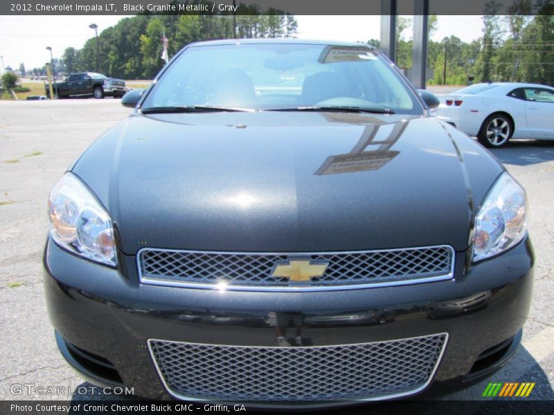 Black Granite Metallic / Gray 2012 Chevrolet Impala LT