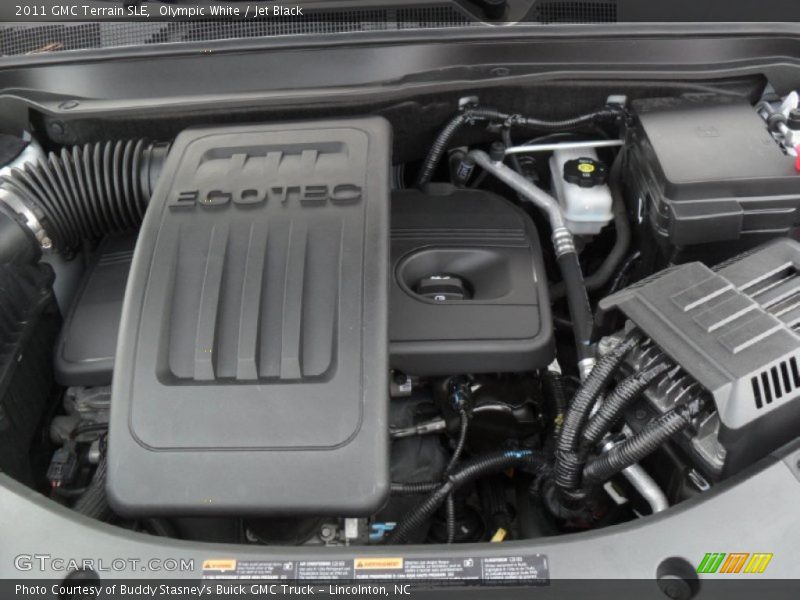 Olympic White / Jet Black 2011 GMC Terrain SLE