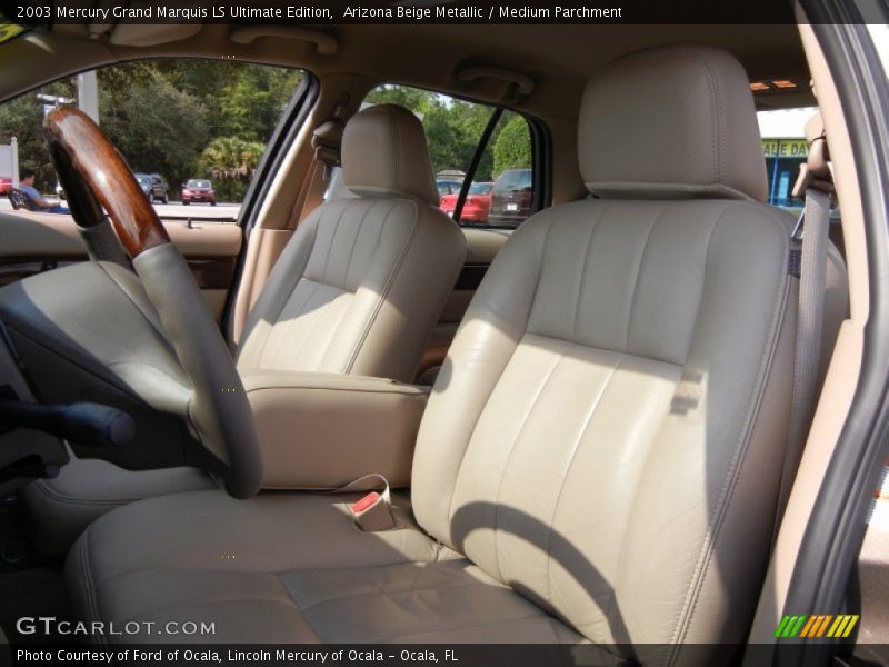 Arizona Beige Metallic / Medium Parchment 2003 Mercury Grand Marquis LS Ultimate Edition