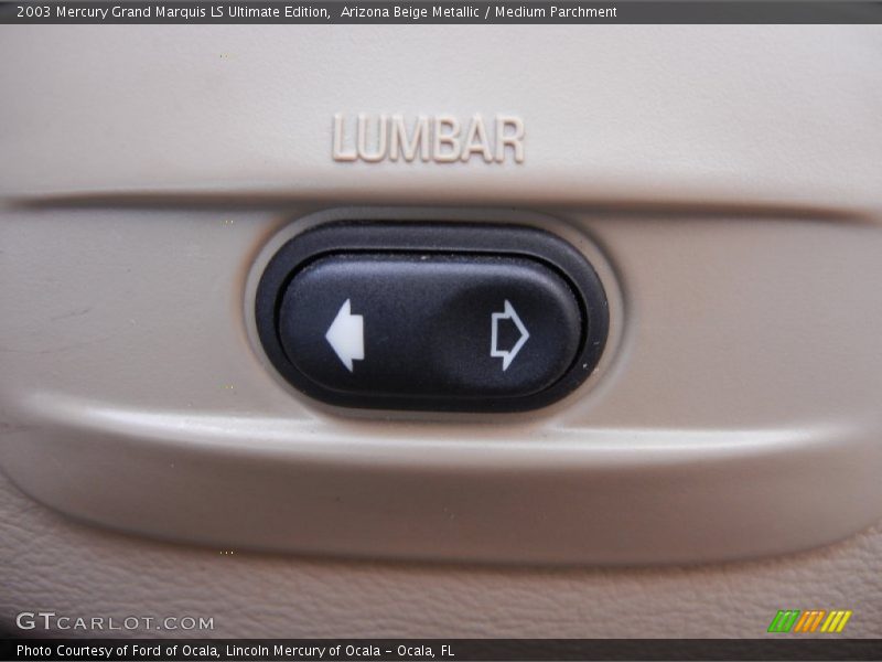 Arizona Beige Metallic / Medium Parchment 2003 Mercury Grand Marquis LS Ultimate Edition