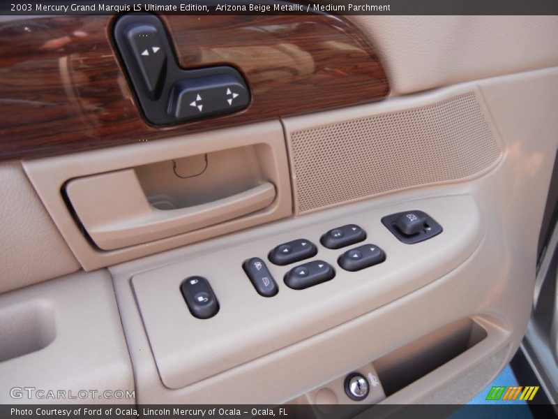 Arizona Beige Metallic / Medium Parchment 2003 Mercury Grand Marquis LS Ultimate Edition