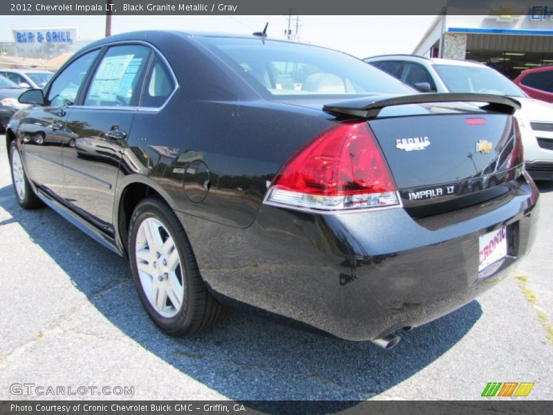 Black Granite Metallic / Gray 2012 Chevrolet Impala LT