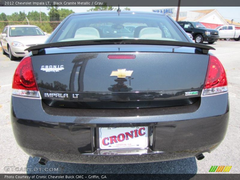 Black Granite Metallic / Gray 2012 Chevrolet Impala LT