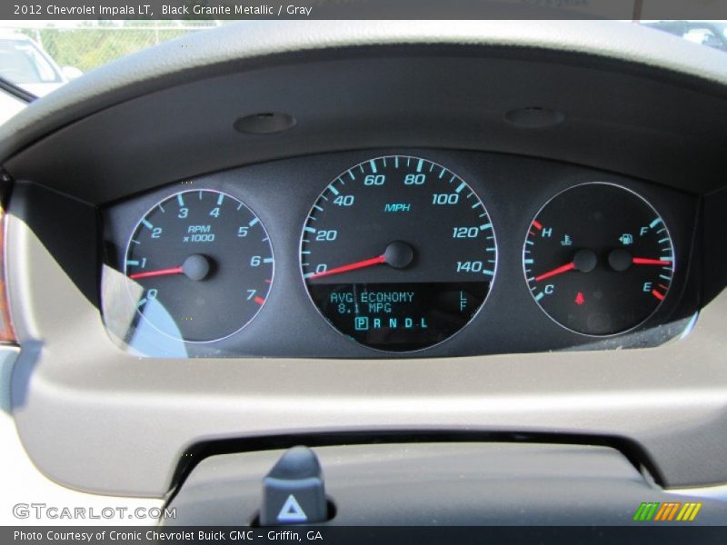  2012 Impala LT LT Gauges