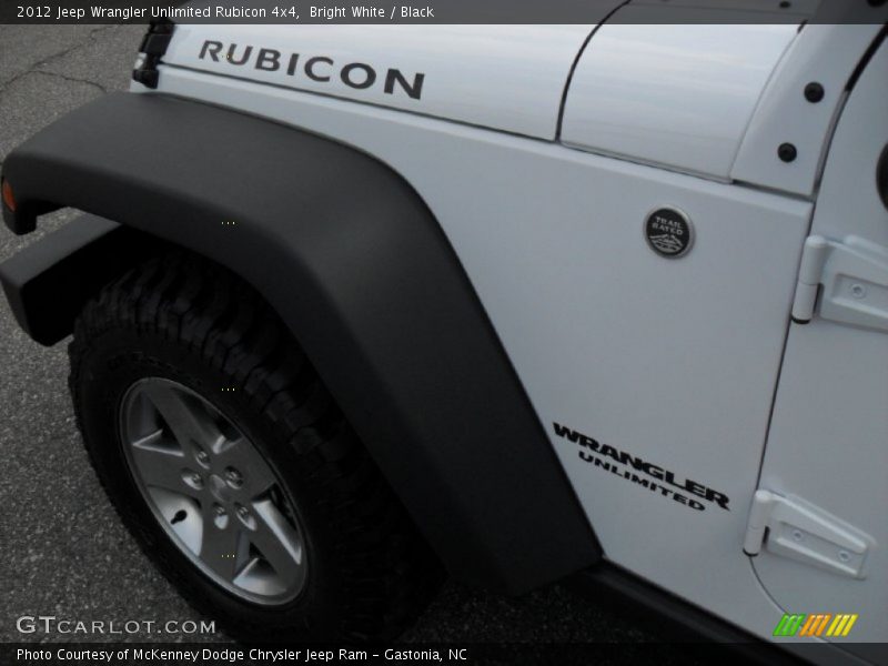  2012 Wrangler Unlimited Rubicon 4x4 Logo