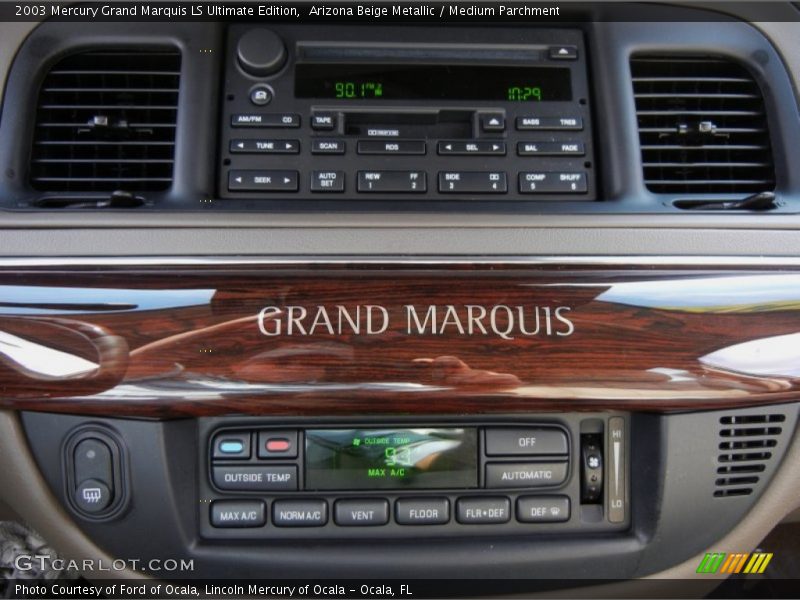 Arizona Beige Metallic / Medium Parchment 2003 Mercury Grand Marquis LS Ultimate Edition