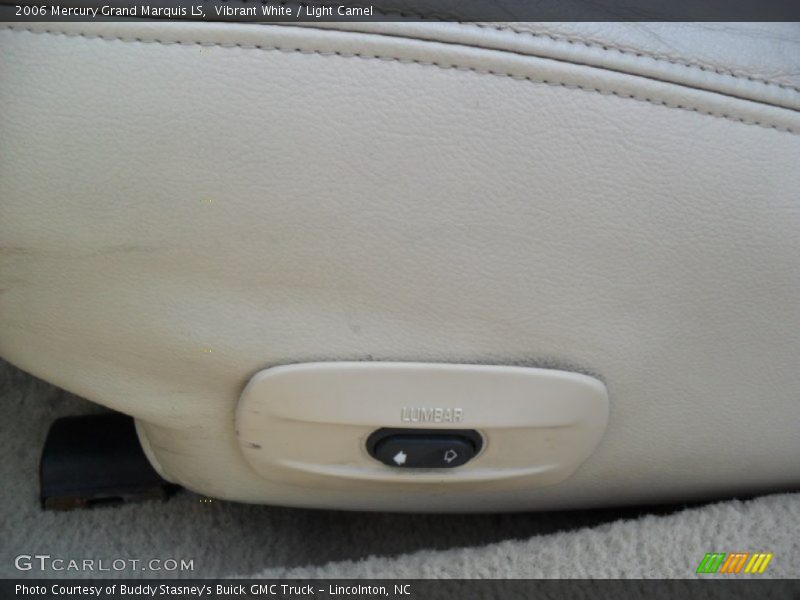 Vibrant White / Light Camel 2006 Mercury Grand Marquis LS