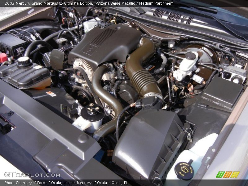 Arizona Beige Metallic / Medium Parchment 2003 Mercury Grand Marquis LS Ultimate Edition