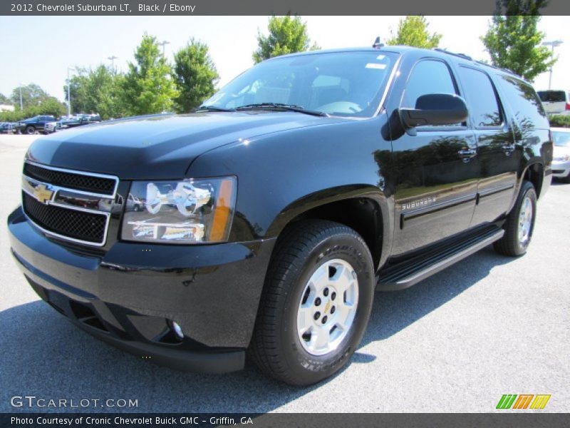 Front 3/4 View of 2012 Suburban LT