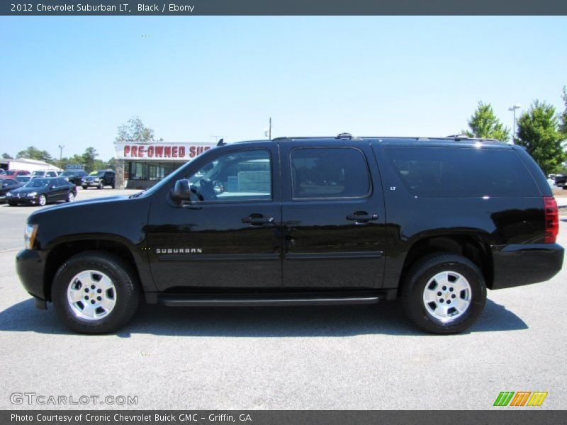 Black / Ebony 2012 Chevrolet Suburban LT