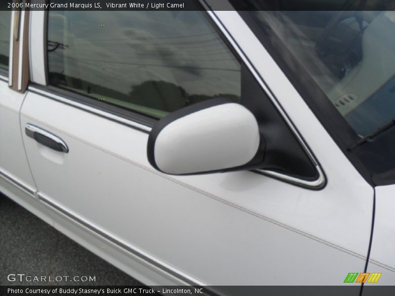 Vibrant White / Light Camel 2006 Mercury Grand Marquis LS