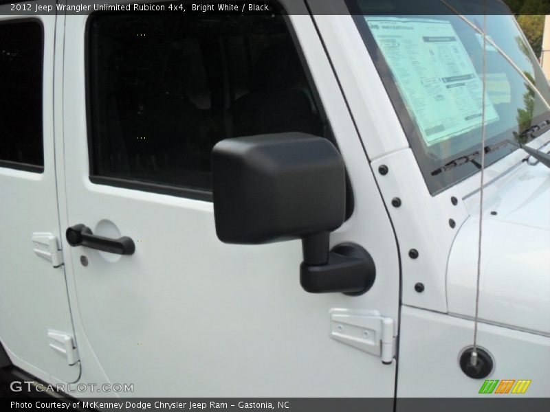 Bright White / Black 2012 Jeep Wrangler Unlimited Rubicon 4x4