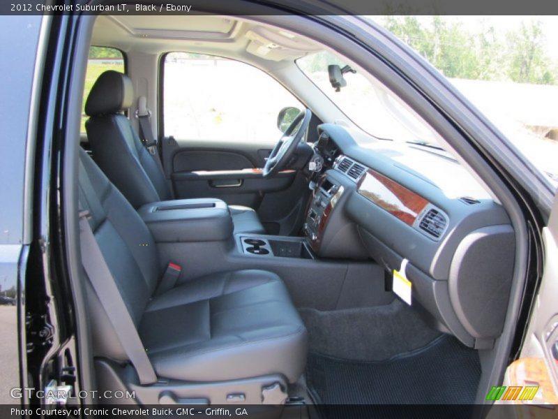  2012 Suburban LT Ebony Interior