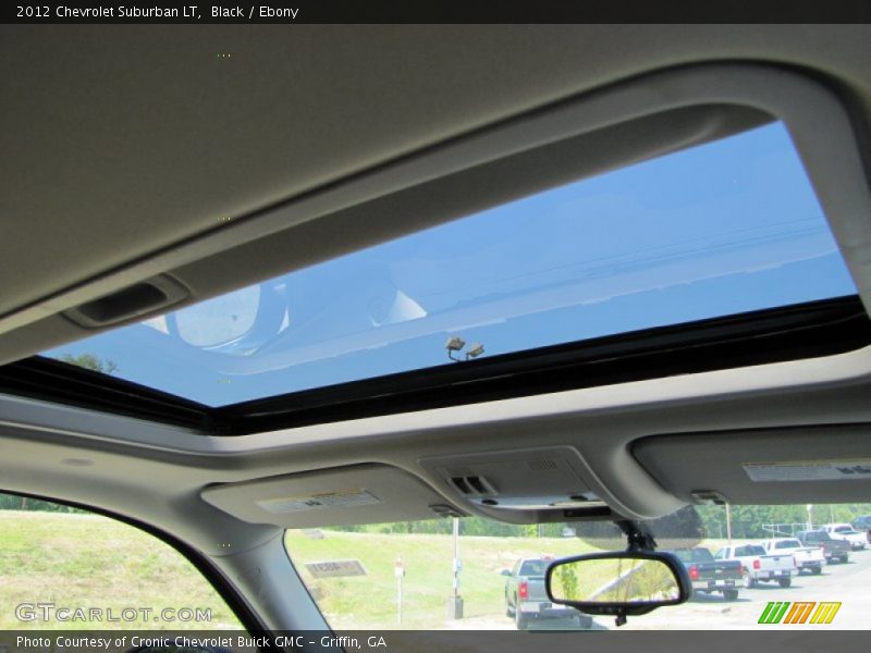 Sunroof of 2012 Suburban LT