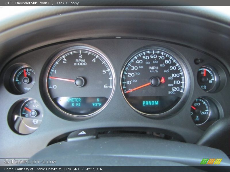  2012 Suburban LT LT Gauges