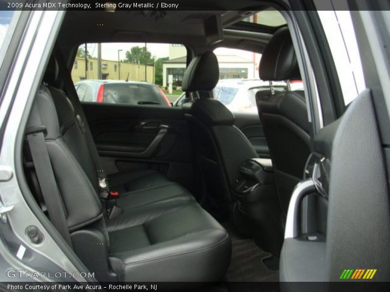 Sterling Gray Metallic / Ebony 2009 Acura MDX Technology