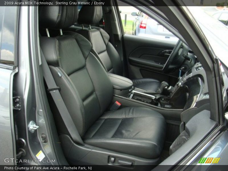  2009 MDX Technology Ebony Interior