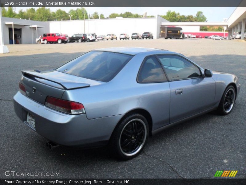 Crystal Blue Metallic / Black 1999 Honda Prelude