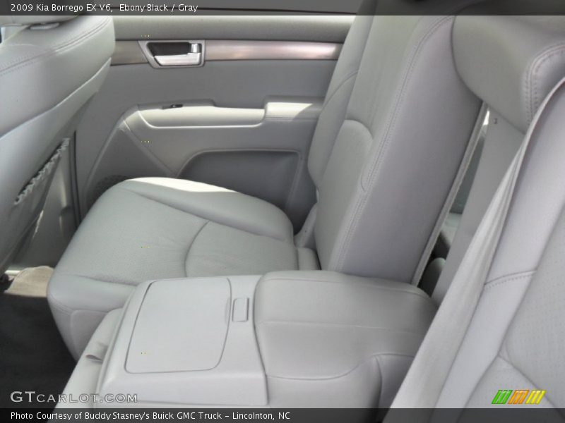 Ebony Black / Gray 2009 Kia Borrego EX V6