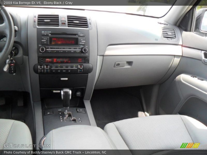 Ebony Black / Gray 2009 Kia Borrego EX V6