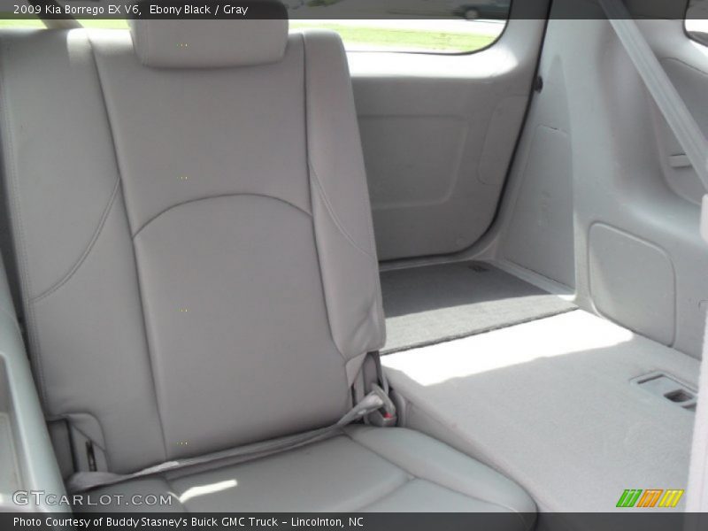 Ebony Black / Gray 2009 Kia Borrego EX V6