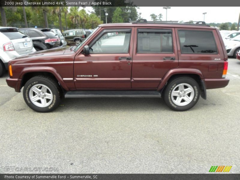  2000 Cherokee Limited 4x4 Sienna Pearl