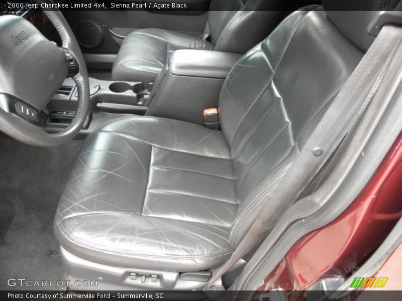 Sienna Pearl / Agate Black 2000 Jeep Cherokee Limited 4x4