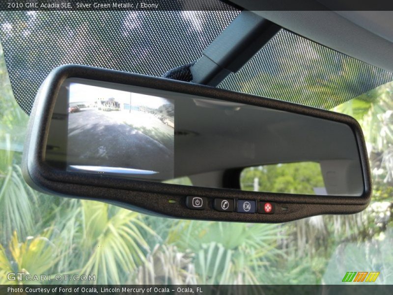 Silver Green Metallic / Ebony 2010 GMC Acadia SLE
