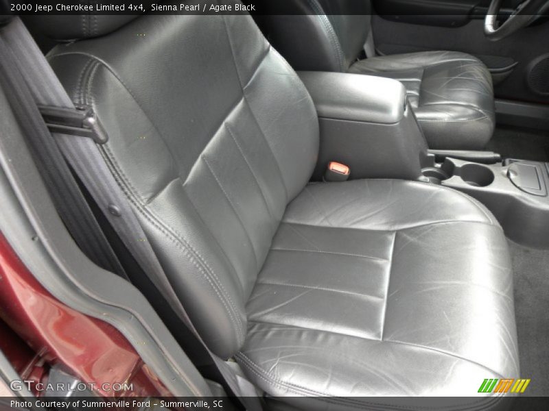 Sienna Pearl / Agate Black 2000 Jeep Cherokee Limited 4x4