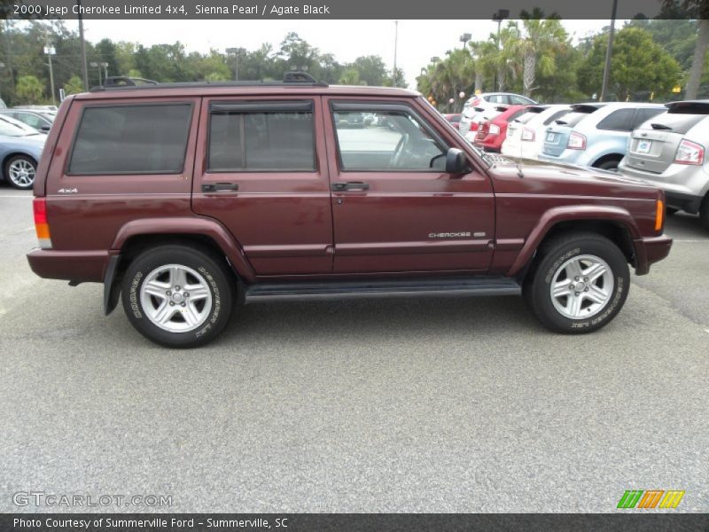  2000 Cherokee Limited 4x4 Sienna Pearl