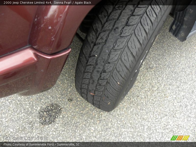 Sienna Pearl / Agate Black 2000 Jeep Cherokee Limited 4x4