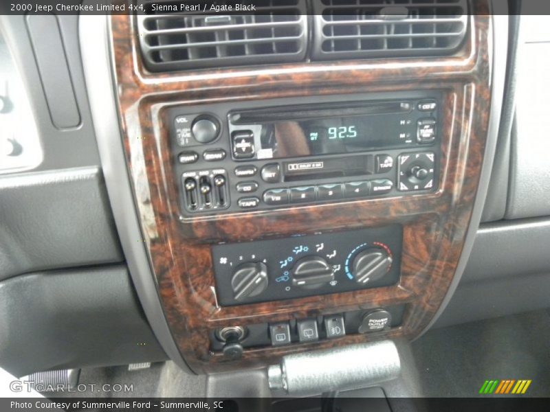 Controls of 2000 Cherokee Limited 4x4