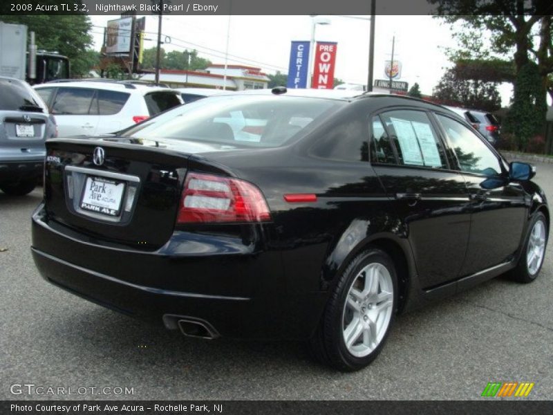 Nighthawk Black Pearl / Ebony 2008 Acura TL 3.2