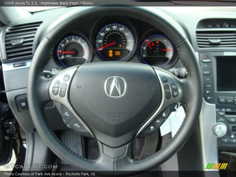 Nighthawk Black Pearl / Ebony 2008 Acura TL 3.2