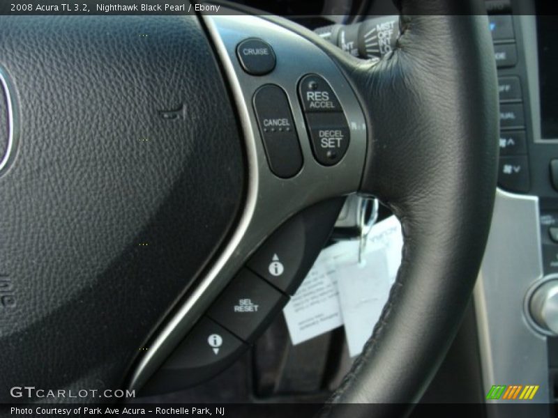 Nighthawk Black Pearl / Ebony 2008 Acura TL 3.2