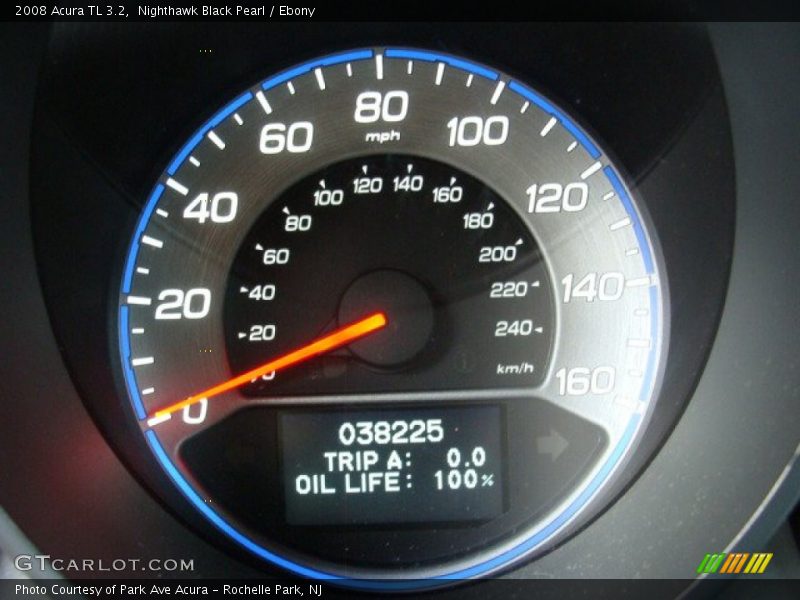 Nighthawk Black Pearl / Ebony 2008 Acura TL 3.2