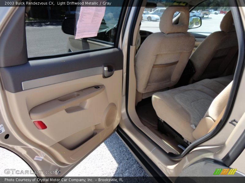 Light Driftwood Metallic / Gray 2003 Buick Rendezvous CX