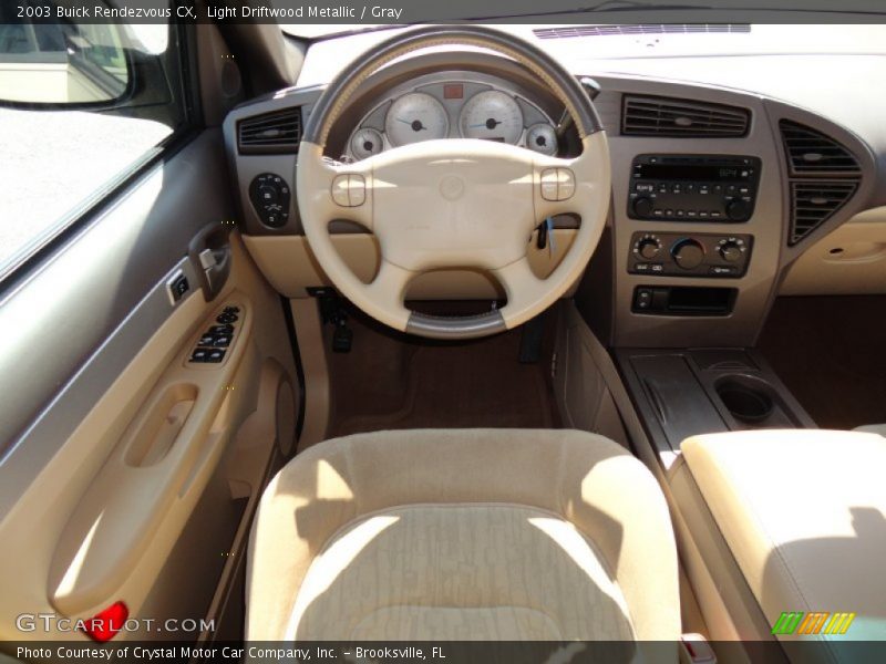 Light Driftwood Metallic / Gray 2003 Buick Rendezvous CX