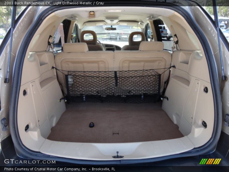 Light Driftwood Metallic / Gray 2003 Buick Rendezvous CX