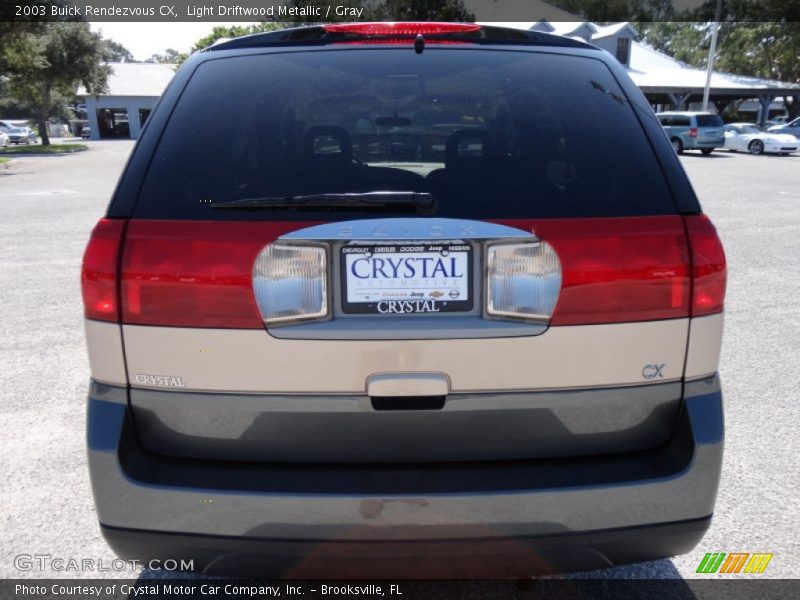 Light Driftwood Metallic / Gray 2003 Buick Rendezvous CX