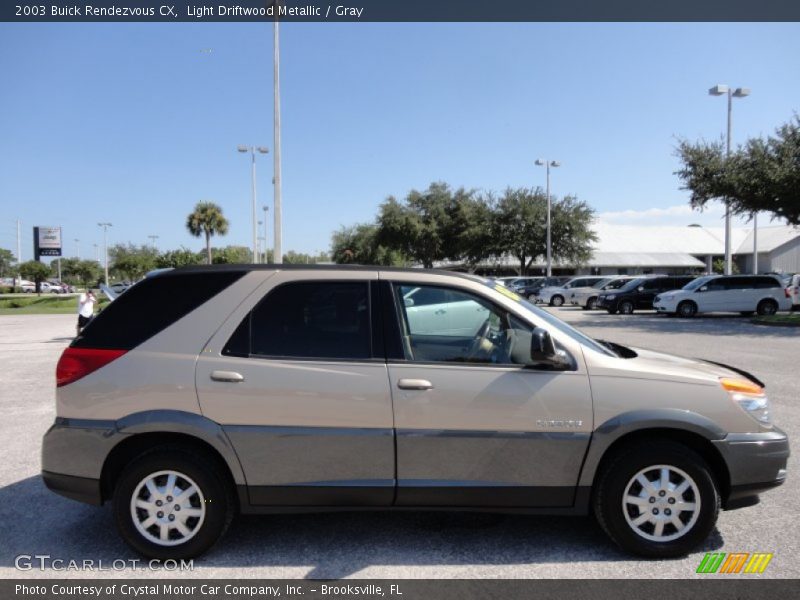 Light Driftwood Metallic / Gray 2003 Buick Rendezvous CX