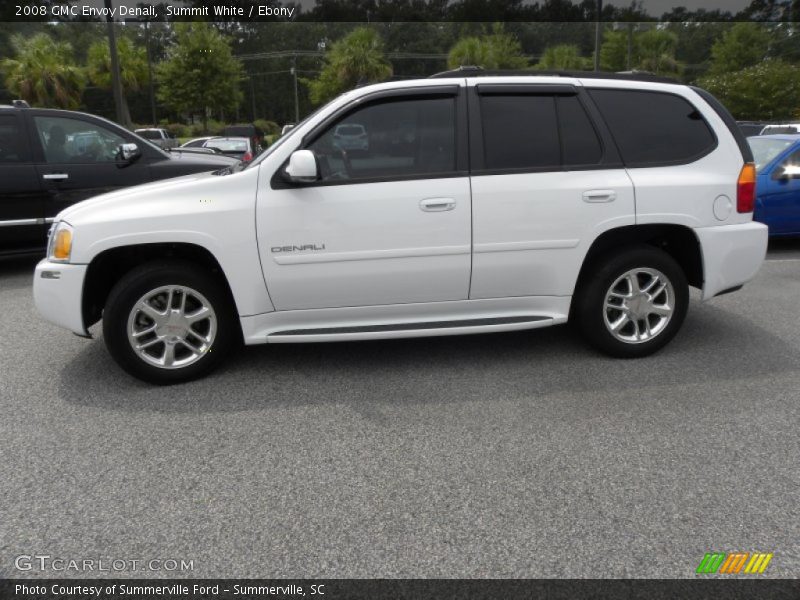 Summit White / Ebony 2008 GMC Envoy Denali