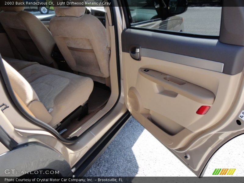 Light Driftwood Metallic / Gray 2003 Buick Rendezvous CX
